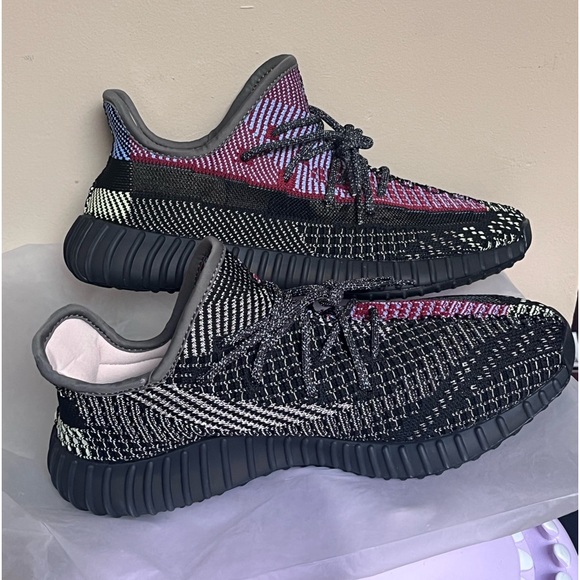 NWT Boost350 Mens 10.5 in Multicolour Purple/Blk - Picture 2 of 5